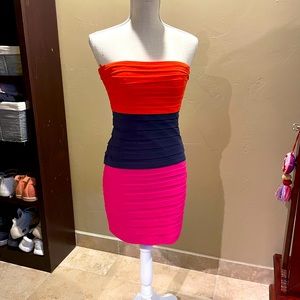 Max & Cleo multicolor bodycon dress